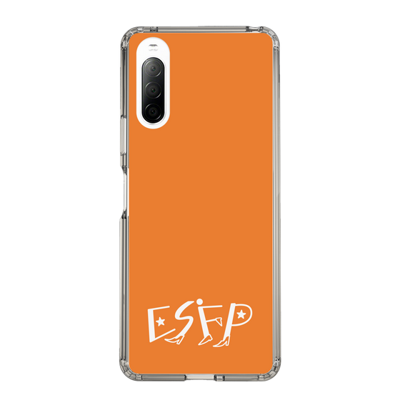 Slim Protection Case［ オリジナル - ESFP エンターテイナー - アルファベット - Orange ］
