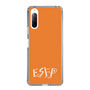 Slim Protection Case［ オリジナル - ESFP エンターテイナー - アルファベット - Orange ］