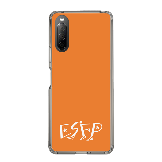 Slim Protection Case［ オリジナル - ESFP エンターテイナー - アルファベット - Orange ］