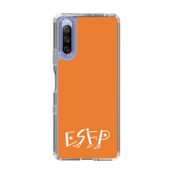 Slim Protection Case［ オリジナル - ESFP エンターテイナー - アルファベット - Orange ］