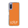 Slim Protection Case［ オリジナル - ESFP エンターテイナー - アルファベット - Orange ］