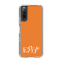 Slim Protection Case［ オリジナル - ESFP エンターテイナー - アルファベット - Orange ］