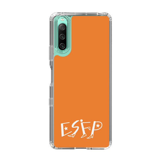 Slim Protection Case［ オリジナル - ESFP エンターテイナー - アルファベット - Orange ］