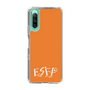 Slim Protection Case［ オリジナル - ESFP エンターテイナー - アルファベット - Orange ］