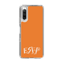 Slim Protection Case［ オリジナル - ESFP エンターテイナー - アルファベット - Orange ］