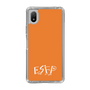 Slim Protection Case［ オリジナル - ESFP エンターテイナー - アルファベット - Orange ］