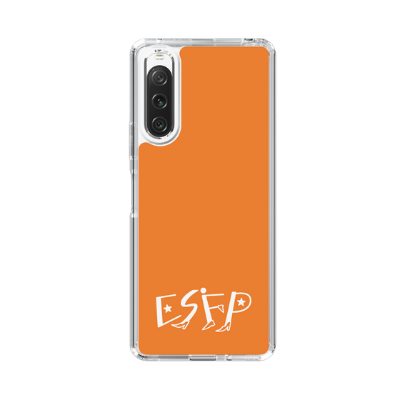 Slim Protection Case［ オリジナル - ESFP エンターテイナー - アルファベット - Orange ］