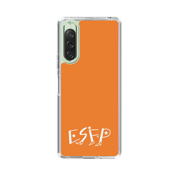Slim Protection Case［ オリジナル - ESFP エンターテイナー - アルファベット - Orange ］