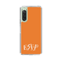 Slim Protection Case［ オリジナル - ESFP エンターテイナー - アルファベット - Orange ］