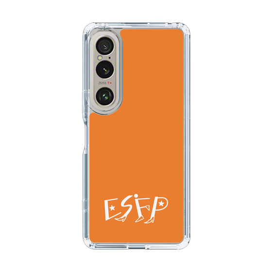 Slim Protection Case［ オリジナル - ESFP エンターテイナー - アルファベット - Orange ］