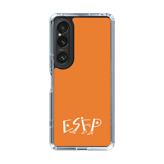 Slim Protection Case［ オリジナル - ESFP エンターテイナー - アルファベット - Orange ］
