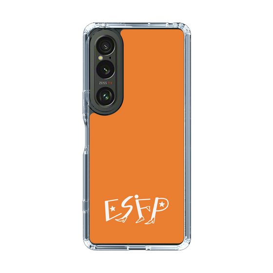 Slim Protection Case［ オリジナル - ESFP エンターテイナー - アルファベット - Orange ］
