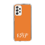 Slim Protection Case［ オリジナル - ESFP エンターテイナー - アルファベット - Orange ］