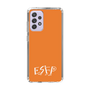 Slim Protection Case［ オリジナル - ESFP エンターテイナー - アルファベット - Orange ］