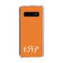 Slim Protection Case［ オリジナル - ESFP エンターテイナー - アルファベット - Orange ］