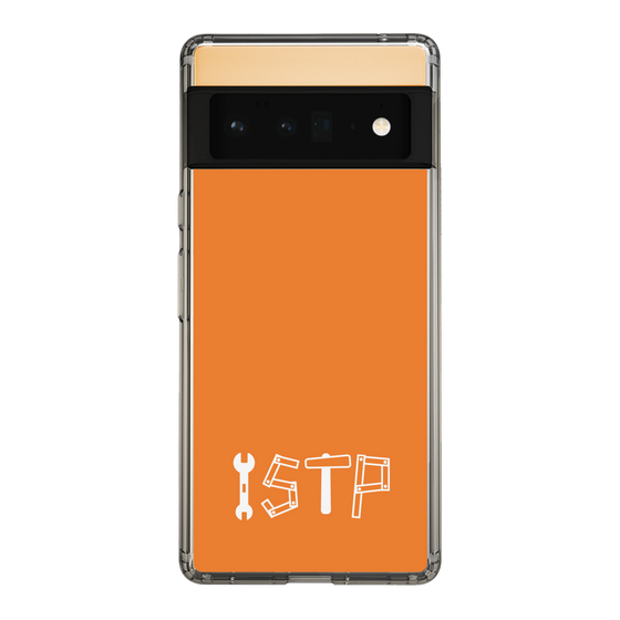 Slim Protection Case［ オリジナル - ISTP 巨匠 - アルファベット - Orange ］