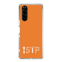 Slim Protection Case［ オリジナル - ISTP 巨匠 - アルファベット - Orange ］