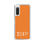 Slim Protection Case［ オリジナル - ISTP 巨匠 - アルファベット - Orange ］