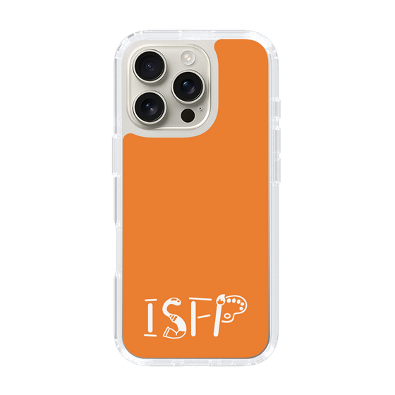 Slim Protection Case［ オリジナル - ISFP 冒険家 - アルファベット - Orange ］