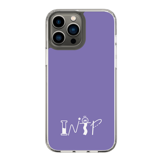 Slim Protection Case［ オリジナル - INTP 論理学者 - アルファベット - Purple ］