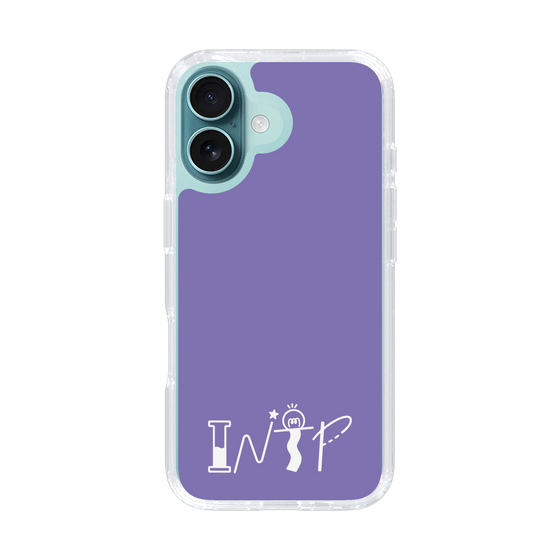Slim Protection Case［ オリジナル - INTP 論理学者 - アルファベット - Purple ］