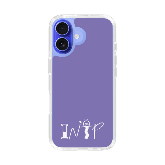 Slim Protection Case［ オリジナル - INTP 論理学者 - アルファベット - Purple ］