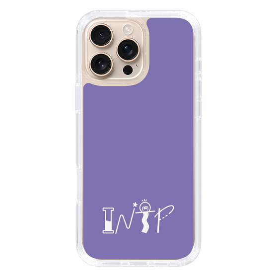 Slim Protection Case［ オリジナル - INTP 論理学者 - アルファベット - Purple ］