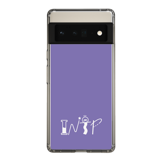 Slim Protection Case［ オリジナル - INTP 論理学者 - アルファベット - Purple ］