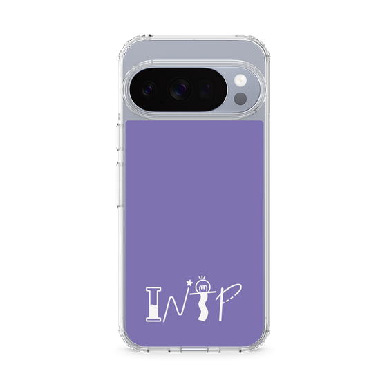 Slim Protection Case［ Original - INTP Logician - Alphabet - Purple ］