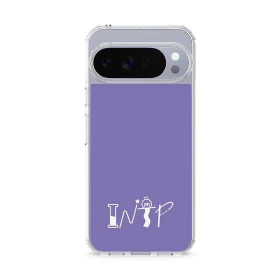 Slim Protection Case［ Original - INTP Logician - Alphabet - Purple ］