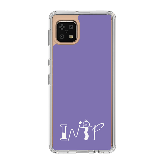 Slim Protection Case［ オリジナル - INTP 論理学者 - アルファベット - Purple ］