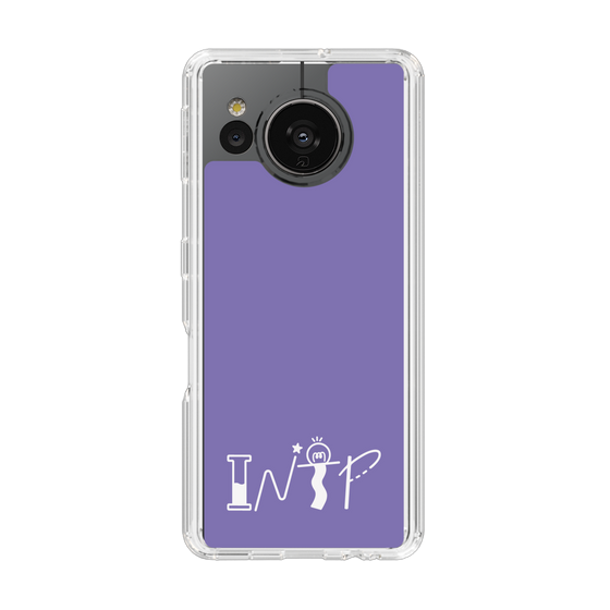 Slim Protection Case［ オリジナル - INTP 論理学者 - アルファベット - Purple ］