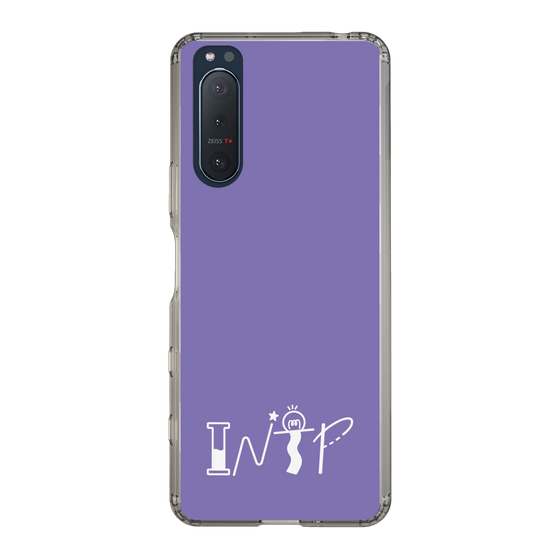 Slim Protection Case［ オリジナル - INTP 論理学者 - アルファベット - Purple ］