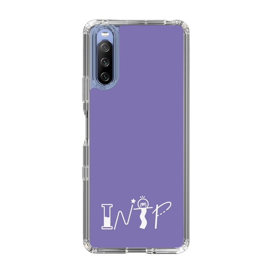 Slim Protection Case［ オリジナル - INTP 論理学者 - アルファベット - Purple ］