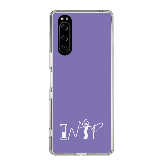Slim Protection Case［ オリジナル - INTP 論理学者 - アルファベット - Purple ］