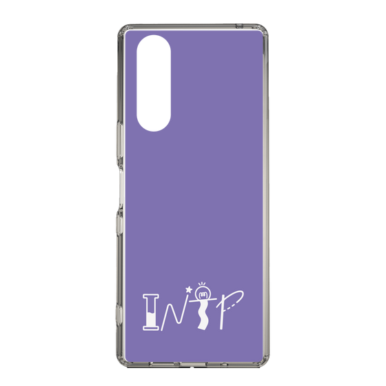 Slim Protection Case［ オリジナル - INTP 論理学者 - アルファベット - Purple ］