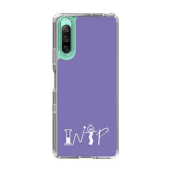 Slim Protection Case［ オリジナル - INTP 論理学者 - アルファベット - Purple ］
