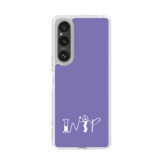 Slim Protection Case［ オリジナル - INTP 論理学者 - アルファベット - Purple ］