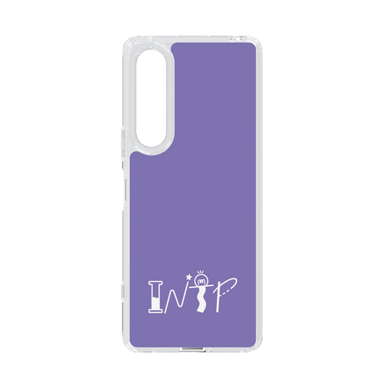 Slim Protection Case［ オリジナル - INTP 論理学者 - アルファベット - Purple ］