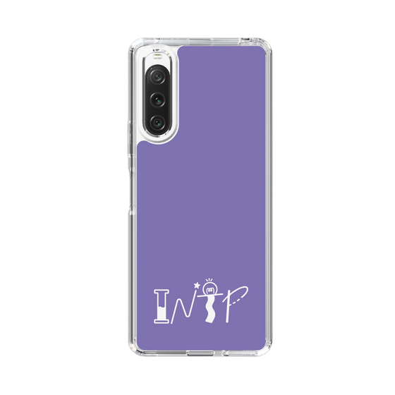 Slim Protection Case［ オリジナル - INTP 論理学者 - アルファベット - Purple ］
