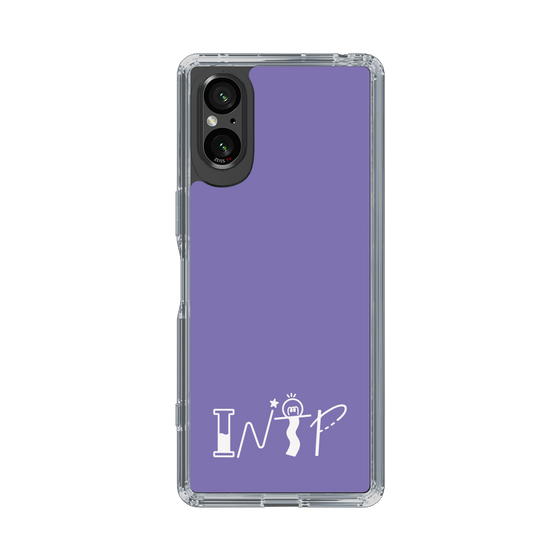 Slim Protection Case［ オリジナル - INTP 論理学者 - アルファベット - Purple ］