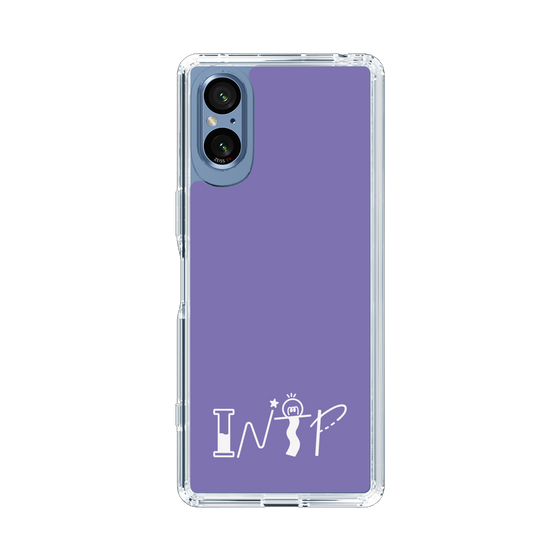 Slim Protection Case［ オリジナル - INTP 論理学者 - アルファベット - Purple ］