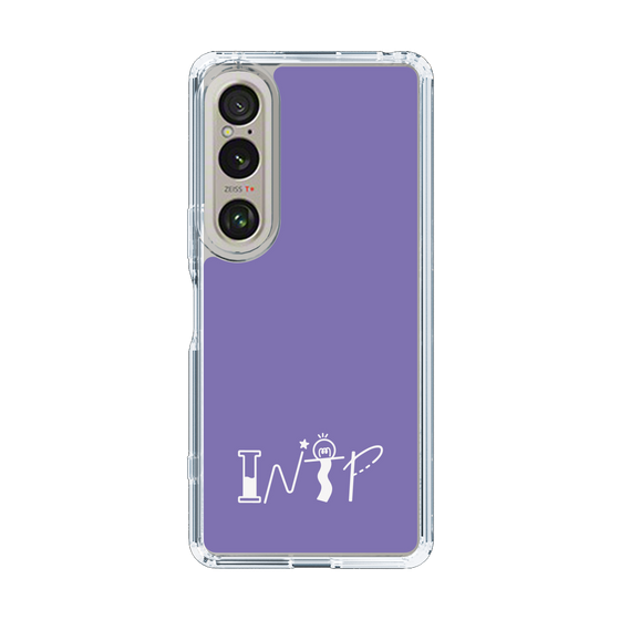 Slim Protection Case［ オリジナル - INTP 論理学者 - アルファベット - Purple ］