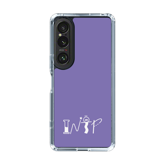 Slim Protection Case［ オリジナル - INTP 論理学者 - アルファベット - Purple ］