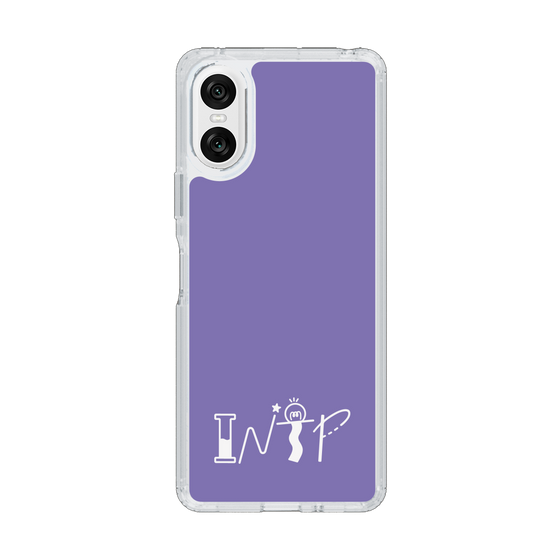 Slim Protection Case［ オリジナル - INTP 論理学者 - アルファベット - Purple ］