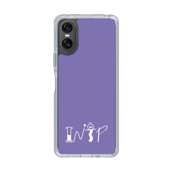 Slim Protection Case［ オリジナル - INTP 論理学者 - アルファベット - Purple ］