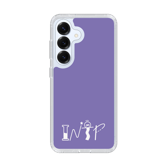 Slim Protection Case［ Original - INTP Logician - Alphabet - Purple ］