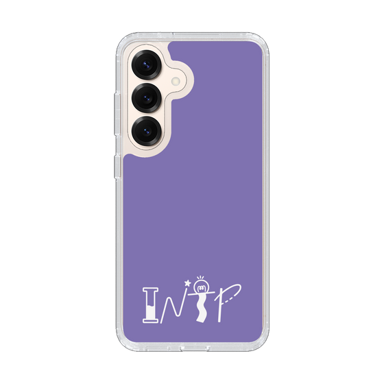 Slim Protection Case［ Original - INTP Logician - Alphabet - Purple ］