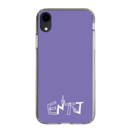 Slim Protection Case［ オリジナル - ENTJ 指揮官 - アルファベット - Purple ］
