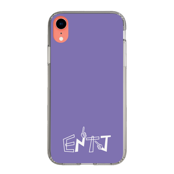 Slim Protection Case［ オリジナル - ENTJ 指揮官 - アルファベット - Purple ］